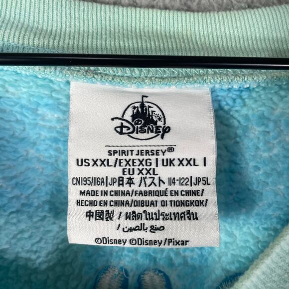 Disney Pixar Spirit Jersey‎ XXL Blue Fleece Ducky Bunny Buttercup Bing Bong - Picture 6 of 16